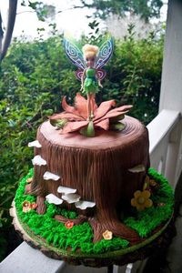 Tinker bell cake