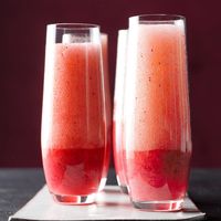 Cranberry Orange Mimosas