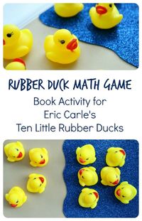 Ten Little Rubber Ducks Book Activity~Rubber Duck Math from Fantastic Fun and Learning