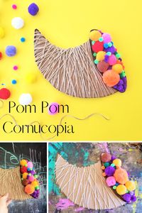 Create a fun cardboard cornucopia!