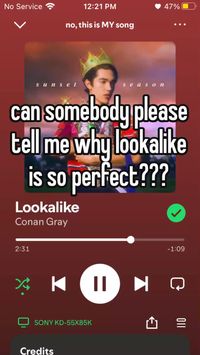 #conan #conangray #conanslay #coneheads #lookalike #sunsetseason #whisper #real #relatable #girlhood #music #spotify #aesthetic