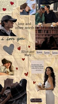 Love and other words 💗#bookshuffle #loveandotherwords #elliotpetropoulus #macysorensen #elliotandmacy #love