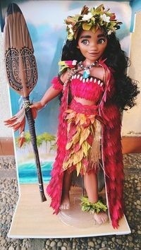 17" moana / vaiana Limited Edition 1 of 5500 doll Disney s… | Flickr