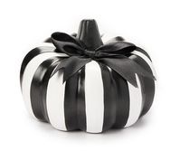 3.15" White & Black Ceramic Pumpkin | Big Lots