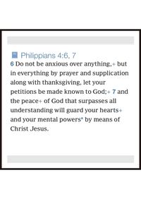 Philippians 4:6,7 New World Translation- JW