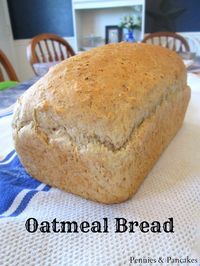 Oatmeal Bread - Super easy no-fail recipe that makes the BEST toast on the planet.