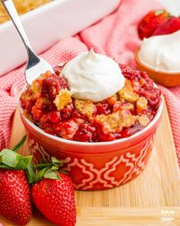 Strawberry Dump Cake