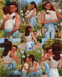 Hey everyone! Mother's day (in North America) may have been last week but its never too late to show some love to Mothers! 

This pose pack was a compilation of requests by @glowtrait on Instagram and contains 12 poses! 