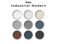 Industrial Modern Dulux Paint Color Palette | Whole House Paint Palett – LMDDesignShop