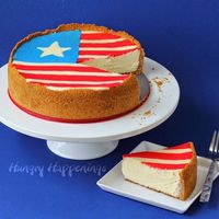 4th of July Dessert Flag Cheesecake