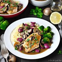 Slow Cooker Chicken Marsala