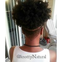 I want an under cut ! This is so cute