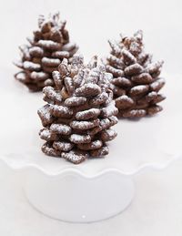 Many years ago, while taking my nieces on a little nature walk, I remember watching as my youngest niece picked up a pinecone and tried to eat it. I can only imagine how prickly the scales were on her tiny tongue! Here’s an idea for a pinecone snack that’s sure to make curious tastebuds happy.