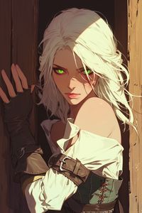 #Ciri #thewitcher #darkfantasy #sorceleur