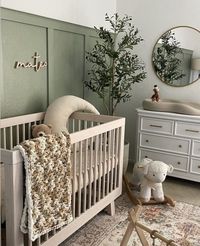 24 Soothing Sage Green Nursery Ideas 52 24 Soothing Sage Green Nursery Ideas