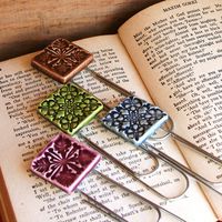 Handmade Ceramic Bookmarks | Flickr - Photo Sharing! Make me some....