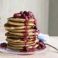 Whole-Grain Buttermilk Pancakes - EatingWell.com