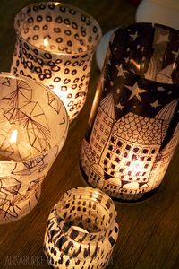 alisaburke: tissue paper lanterns