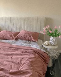 Pink Bedding: The Best Sheets, Duvets, Comforters & Bed Essentials For Your Dreamy Aesthetic Bedroom - The Mood Guide