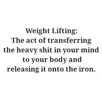 Weight lifting is my therapy 🏋🏼   Lift like your life depends on it....because it does!! 💯💪🏼