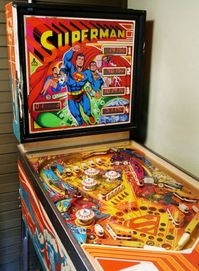 Atari tried to break into the pinball market in the late 70's/early 80's with pretty limited success. Nonetheless this Superman game was a favorite of mine for a while.