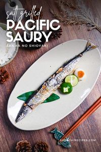 Sanma no Shioyaki (Grilled Pacific Saury)