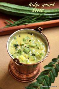 Ridge Gourd Kootu Recipe - Udupi Recipes