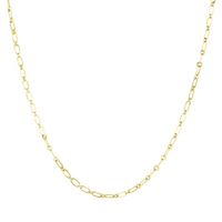 Annie Fensterstock 22k Gold Round and Oval Link Chain | Quadrum Galle - Quadrum Gallery