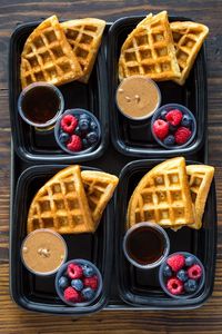 Meal-Prep Protein Waffles | Gimme Delicious