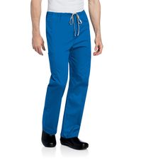 Put your best foot forward in our straight-leg unisex cargo scrub pant with full drawstring waist. Besides a flattering fit, you’ll also get a kick out of how our Mechanical Stretch fabric keeps you comfortable while on the move. Need pockets? We’ve got you covered with a single back top applied pocket plus convenient cargo pocket with instrument divider. 65% Polyester / 35% Cotton See the full measurement chart to determine your size.