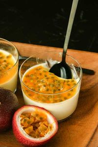 Passion Fruit Panna Cotta | Something New For Dinner