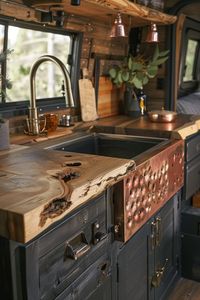 68+ Camper Van Kitchen Designs and Inspirations - TastyInteriors