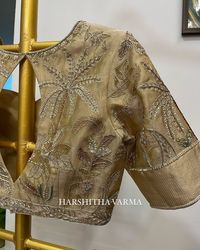 🌸🌸🌸 Get your bridal blouses custom designed at Harshitha Varma Label #handmade#handcrafted #luxurywear #bridaldesigns #bridalwear