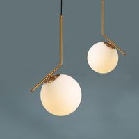 Trendl Frosted Dome Brushed Brass L pendant light: Tudo and co – Tudo And Co