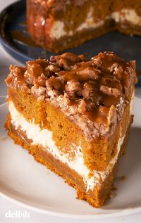 Pumpkin–Cream Cheese Coffee Cake Is Your Fall Wake-Up CallDelish