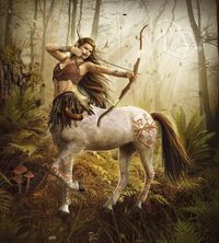 beautiful female centaur greek mythology fantasy art by enchanted whispers art