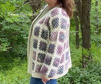 Free Crochet Granny Square Cardigan Pattern