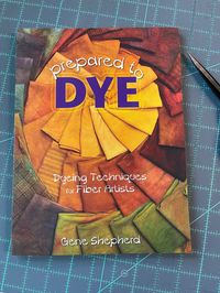 Here is the book you need to learn to dye wool fabric, yarn and other fibers. Full color 186 pages of valuable information. Great for wool fiber artist such as applique and rug hooking or punching.