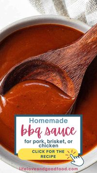 Make this tangy, sweet barbecue sauce with just five ingredients and in just 30 minutes! So much better than store-bought!