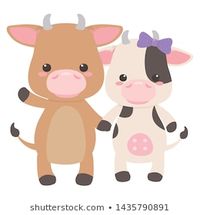 Imagens, fotos stock e vetores similares de Watercolor illustration of a cute toy animal - cow (bull) - a symbol of the new year 2021. Hand-drawn. Great for children's prints, postcards, book illustrations, icons, and website design. - 1831069096 | Shutterstock