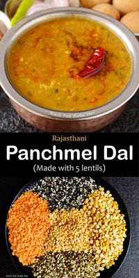 Rajasthani Panchmel Dal | Panchratan Dal