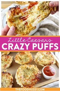 Little Caesars Crazy Puffs are the newest menu item taking social media by storm! Bites of handheld goodness filled with cheesy pepperoni pizza toppings! But guess what - you can make them at hot-n-ready AT HOME for less $$!