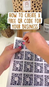 Easy Way To Make Your Own Free QR Code For Your Small Business • Small Busi… in 2022 | Small business packaging ideas, Small business inspiration, Best small business ideas