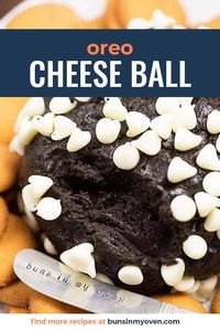 The perfect party food! A giant version of Oreo balls!