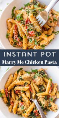 Instant Pot Marry Me Chicken Pasta