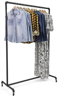 Pipe Ballet Bar Clothing Rack for Retail Stores