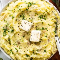 Whipped Cottage Cheese Mashed Potatoes Recipe