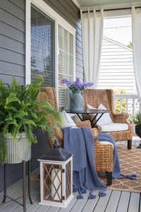 Front Porch Refresh for Summer - Saw Nail and Paint