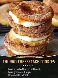 Anna Olson-Lovers🍰👩🏻‍🍳🍫 | Churro Cheesecake Cookies | Facebook