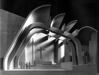 Alvar Aalto. Riola Parish church model.